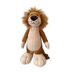 Anico Plush Toy Stuffed Lion Long Body Lion Messy Hair